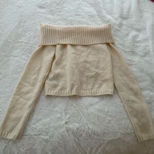 Zendaya Fold-Over Knit Top